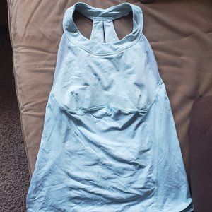 Light Blue Lululemon Tank Top